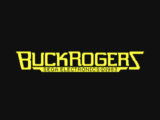 Buck Rogers: Planet of Zoom title screen for Commodore 64